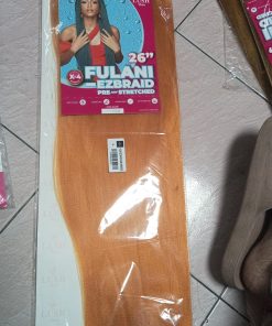 Brown woven hair extensions